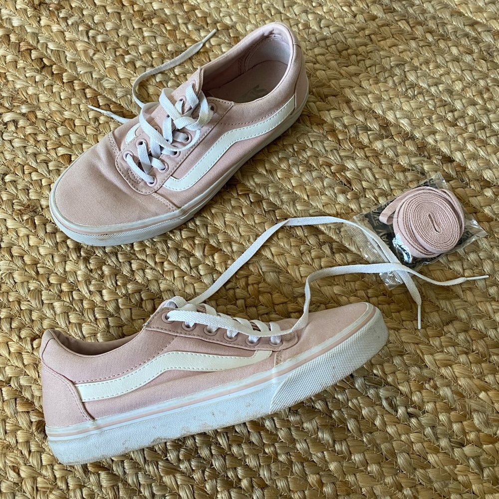 Van’s Womens Sneakers Size 8.5 Pink